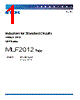 MLF2012DR10MT Datasheet HTML 1Page - TDK Electronics 